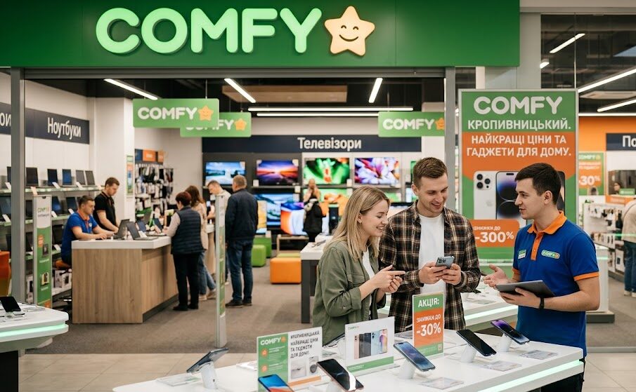 Comfy Кропивницький: технічний гайд та поради