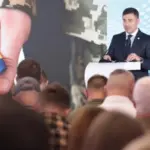 Дмитро Лубінець під час презентації Спеціальної доповіді «Про стан реалізації ветеранської політики в Україні»