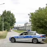 Ілюстративне фото: обладнання наземної станції супутникового зв'язку Starlink на тлі польського пейзажу